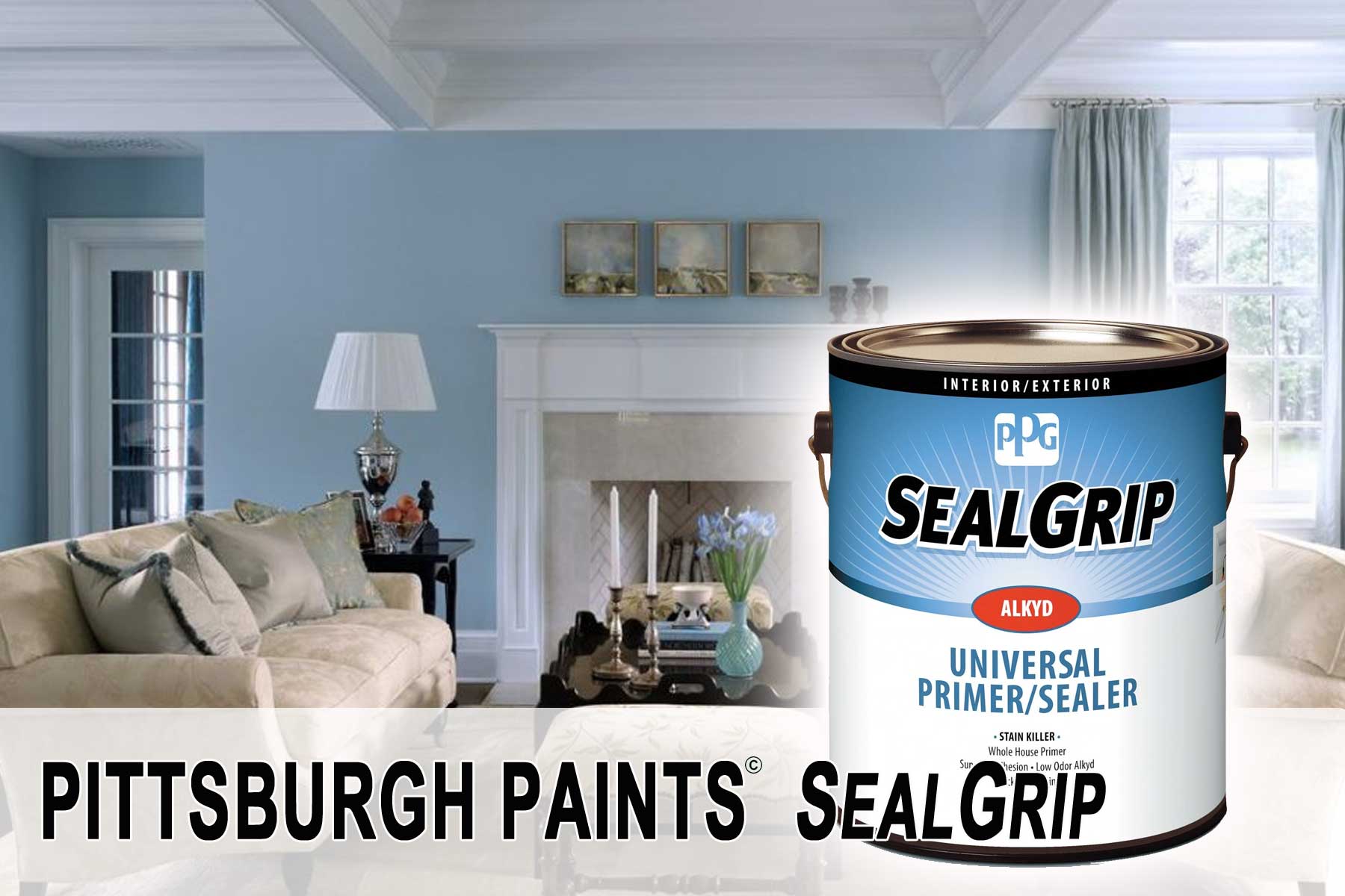 PPG SEAL GRIP Interior/Exterior Acrylic Universal Primer/Sealer